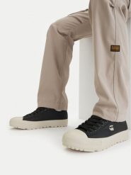 G-Star Raw Trampki EO-ALEX2-02 Czarny. Czarne trampki męskie G-Star, bez wzorów, ze skóry, retro, bez zapięcia. Za 126.99 zł.