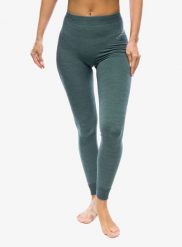 Legginsy termiczne damskie Ortovox 230 Competition Long Pants. Zielone bielizna termoaktywna damska ORTOVOX, l, bez wzorów, z dzianiny, bez ramiączek. Za 438.89 zł.