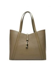 Furla Torebka Goccia L WB01788 BX3353 KH 2810S Zielony. Zielone torebki do ręki damskie Furla, bez wzorów, ze skóry, bez dodatków. Za 1,509.00 zł.