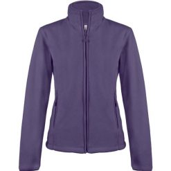 Kurtka damska Kariban Micropolaire Maureen. Fioletowe kurtki damskie KARIBAN, bez wzorów, z polaru, bez kaptura. Za 162.50 zł.