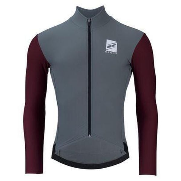 Koszulka z długim rękawem Kenny Escape. Czerwone bluzy męskie KENNY, bez wzorów, z tkaniny, bez kołnierzyka, bez ramiączek, rowerowe. Za 464.00 zł.