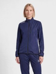 Damska bluza dresowa Hummel. Niebieskie bluzy damskie Hummel, s, bez wzorów, z dresówki, bez kaptura. Za 143.00 zł.