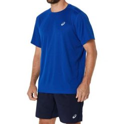 T-shirt Asics Core Ss Top. Niebieskie t-shirty męskie Asics, l, bez wzorów, z materiału, bez kołnierzyka. Za 139.00 zł.