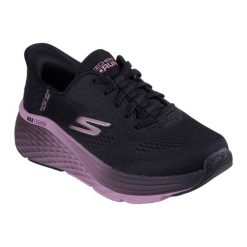Buty do biegania damskie SKECHERS Max Cushioning Elite 2.0. Czarne obuwie sportowe damskie Skechers, bez wzorów, do biegania. Za 349.00 zł.