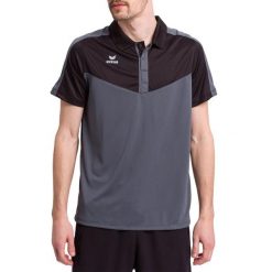 Polo Erima Squad. Czarne koszulki polo męskie Erima, m, bez wzorów, z materiału, sportowe, bez ramiączek. W wyprzedaży za 146.90 zł.