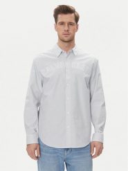 Calvin Klein Jeans Koszula LV04RB119G Niebieski Regular Fit. Niebieskie koszule męskie Calvin Klein Jeans, m, bez wzorów, z bawełny, bez kołnierzyka, bez ramiączek. Za 309.99 zł.