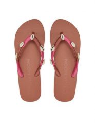 Banana Moon Japonki Nilulu Seaside Bordowy. Czerwone klapki damskie Banana Moon, bez wzorów, z syntetyku, bez obcasa. Za 159.99 zł.