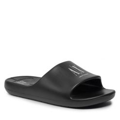 Klapki Armani Exchange. Czarne klapki męskie Armani Exchange. Za 159.99 zł.