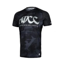Koszulka męska Pitbull Mesh Performance Pro plus ADCC II. Czarne koszulki sportowe męskie PITBULL, m, bez wzorów, z meshu, bez kołnierzyka, bez ramiączek, do biegania. Za 159.00 zł.