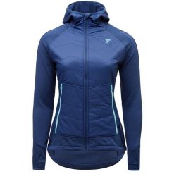 Bluza skiturowa rozpinana damska Silvini Divera WJ1311 PrimaLoft®. Niebieskie bluzy damskie Silvini, xs, bez wzorów, z materiału, z kapturem. Za 279.99 zł.