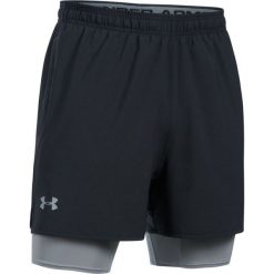 Under Armour Spodnie męskie QUALIFIER 2-IN-1 SHORT-BLK//STL czarne r. S (1289625-001). Spodnie sportowe męskie marki Under Armour. Za 129.00 zł.