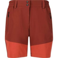Shorty damski Whistler Lala Stretch. Brązowe szorty sportowe damskie Whistler, bez wzorów, sportowe, trekkingowe. Za 275.50 zł.