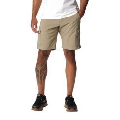 Spodenki trekkingowe męskie Columbia Silver Ridge Utility Cargo. Brązowe krótkie spodenki sportowe męskie Columbia, m, bez wzorów, trekkingowe. W wyprzedaży za 232.45 zł.