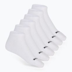 Skarpety męskie SKECHERS Non Terry Low Cut 6. Białe skarpety męskie Skechers, bez wzorów. Za 52.99 zł.