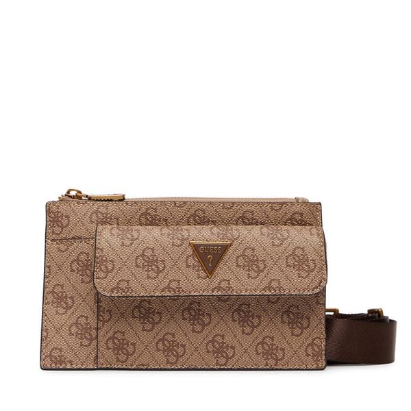 Saszetka Guess. Brązowe saszetki męskie Guess, młodzieżowe, małe. Za 242.99 zł.