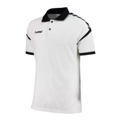 Hummel koszulka T-shirt męski hmlAuthentic Charge Functional Polo. Białe koszulki polo męskie Hummel, l, bez wzorów, bez kołnierzyka, bez ramiączek. Za 60.00 zł.