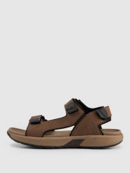 4F Sandały SVING męskie - brązowe 42. Brązowe sandały męskie 4f, z gumy, bez zapięcia. Za 199.99 zł.