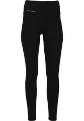 Damskie legginsy z kieszenią Endurance Tathar. Czarne legginsy damskie Endurance, s, bez wzorów, z nylonu, długie, do biegania. Za 257.50 zł.