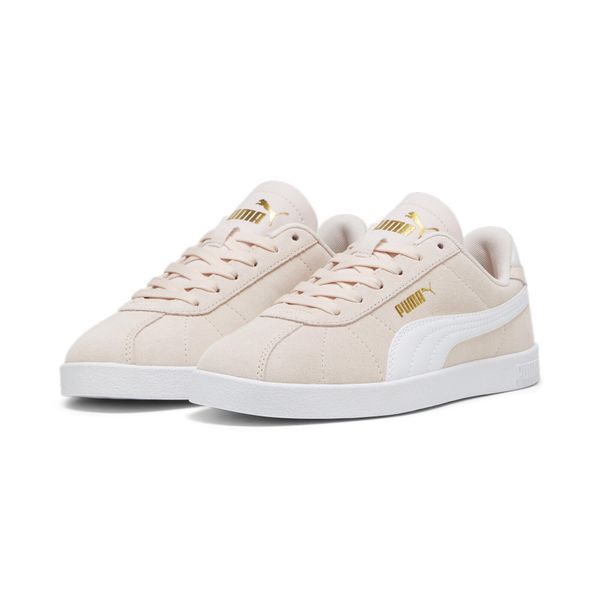 Sneakersy zamszowe unisex PUMA Club II PUMA. Białe buty sportowe męskie Puma, bez wzorów, z zamszu, trekkingowe. W wyprzedaży za 184.00 zł.