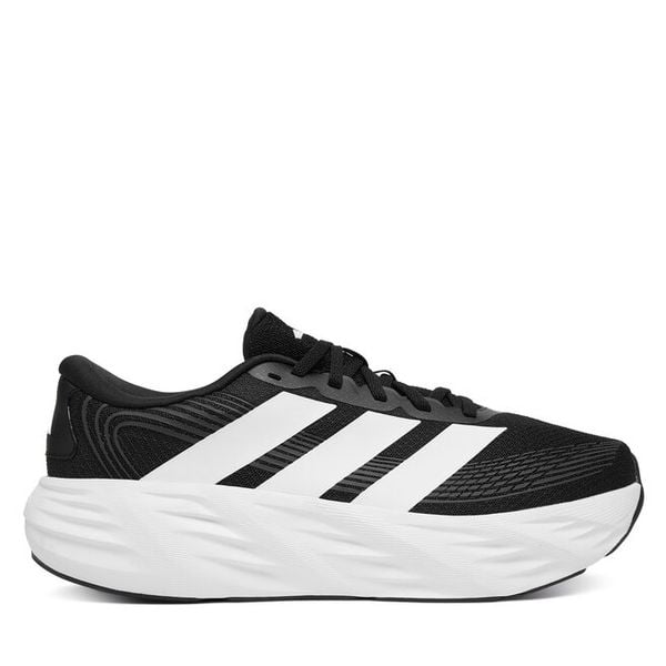 Buty do biegania adidas. Czarne buty sportowe męskie Adidas, bez zapięcia, do biegania. Za 199.99 zł.