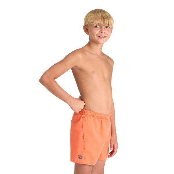 Kąpielówki chłopięce spodenki szorty na basen plażę Arena Fundamentals. Brązowe kąpielówki dla chłopców Arena, bez wzorów. Za 49.99 zł.