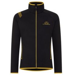 Zipperowa kurtka trekkingowa La Sportiva Promo. Czarne kurtki męskie La Sportiva, l, bez wzorów, z materiału, trekkingowe. Za 349.00 zł.