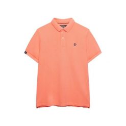 Polo Superdry Vintage Destroy. Brązowe koszulki polo męskie Superdry., m, bez wzorów, vintage, bez ramiączek. Za 273.50 zł.