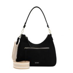 SURI FREY Worek SFY Christy Torebki 1 ct Czarny Damski. Czarne torby na ramię damskie Suri Frey, z aplikacjami, z materiału, bez dodatków. Za 242.99 zł.