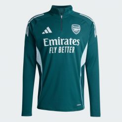 Koszulka treningowa Arsenal Tiro 25 Competition. Niebieskie koszulki sportowe męskie Adidas, xs, bez wzorów, bez kołnierzyka, bez ramiączek, do piłki nożnej. Za 329.00 zł.