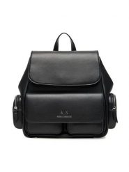 Armani Exchange Plecak XW001923 AF12589 UC001 Czarny. Czarne plecaki damskie Armani Exchange, bez wzorów, ze skóry. Za 759.99 zł.