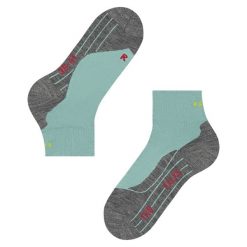 Skarpetki damskie Falke TK5 Wander. Zielone skarpety damskie Falke, bez wzorów, z materiału. Za 146.50 zł.