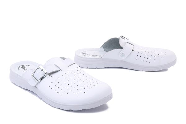 INBLU BG-31 001 biały, klapki męskie. Białe klapki męskie Inblu. Za 84.99 zł.