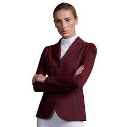Damska kurtka konkursowa Premier Equine Evinco. Czerwone kurtki damskie PREMIER EQUINE, s, z aplikacjami, z materiału, bez kaptura. Za 812.50 zł.
