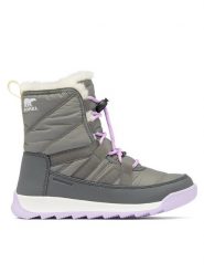 Sorel Śniegowce Whitney™II Plus Lace Wp 2088591052 Szary. Szare buty zimowe dziewczęce Sorel, z materiału, bez zapięcia. Za 339.99 zł.