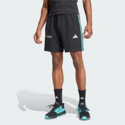 Szorty Mercedes - Amg Petronas Formula One Team Dna. Białe buty sportowe męskie Adidas, xl, bez wzorów, z bawełny, na fitness i siłownię. Za 199.00 zł.