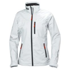 Kurtka damska Helly Hansen crew midlayer. Białe kurtki sportowe damskie Helly Hansen, xl, bez wzorów, bez kaptura, żeglarskie. Za 663.40 zł.