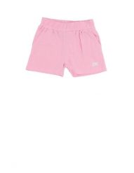 Podstawowe spodenki dziewczęce. Czerwone spodenki dla dziewczynek LEONE 1947 APPAREL, bez wzorów, z bawełny, sportowe. Za 138.93 zł.