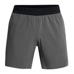 Spodenki męskie Under Armour Vanish Elite. Szare krótkie spodenki sportowe męskie Under Armour, m, bez wzorów, na fitness i siłownię. W wyprzedaży za 257.50 zł.