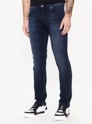 Mustang Jeansy Vegas 1008948 Granatowy Slim Fit. Niebieskie jeansy męskie Mustang. Za 349.99 zł.