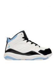 SHAQ Buty do koszykówki C-SHAQNOTIZE AQ95000B-WBL Biały. Białe buty sportowe chłopięce Shaq, bez wzorów, ze skóry, bez zapięcia, do koszykówki. Za 199.99 zł.