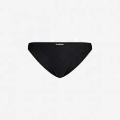 Damskie sportowe majtki od bikini premium do pływania, surfingu - czarne. Czarne bikini damskie WALLIEN, l, bez wzorów. Za 169.00 zł.