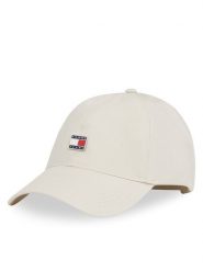 Tommy Jeans Czapka z daszkiem Tjw Heritage Plaque Cap AW0AW16986 Écru. Rękawiczki damskie Tommy Jeans, bez wzorów, z bawełny. Za 89.99 zł.