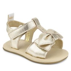 Sandały Bibi. Żółte sandały dziewczęce Bibi, bez zapięcia. Za 179.99 zł.
