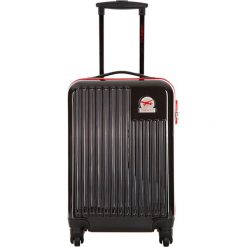 Walizka w kolorze czarnym - 33 l. Walizki męskie Platinium, z materiału. W wyprzedaży za 189.95 zł.