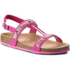 Sandały GEOX - J N.S.Aloha G.B J821CB 01002 C8002 D Fuchsia. Sandały dziewczęce marki Geox. W wyprzedaży za 169.00 zł.