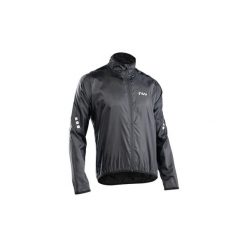 Kurtka rowerowa od wiatru i deszczu NORTHWAVE Vortex 2 DWR. Czarne kurtki sportowe męskie Northwave, l, bez wzorów, rowerowe. Za 189.99 zł.