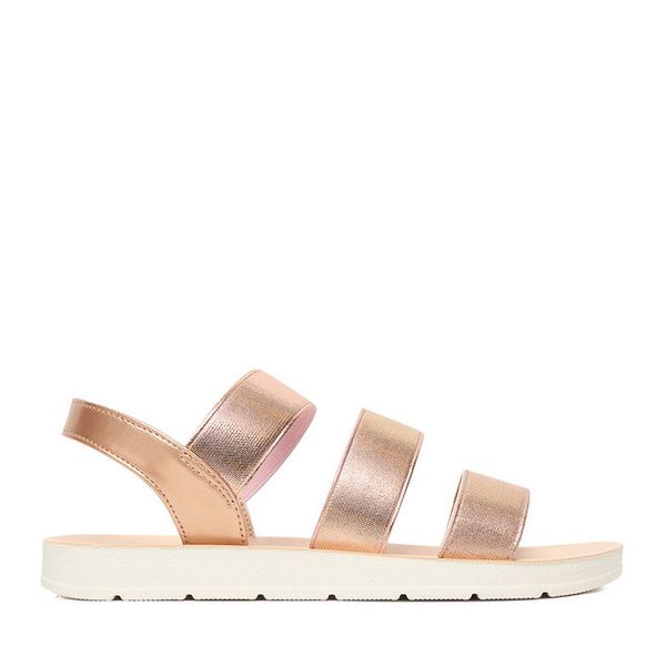 Sandały DeeZee. Żółte sandały dziewczęce DeeZee, bez zapięcia. Za 59.99 zł.