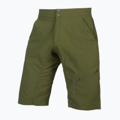 Spodenki rowerowe męskie Endura Hummvee Lite Short olive green. Zielone buty sportowe męskie ENDURA, m, bez wzorów, rowerowe. Za 269.99 zł.