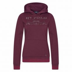 Bluza damska z kapturem HV Polo Ariel. Czerwone bluzy damskie HV POLO, s, z aplikacjami, z kapturem. Za 446.00 zł.