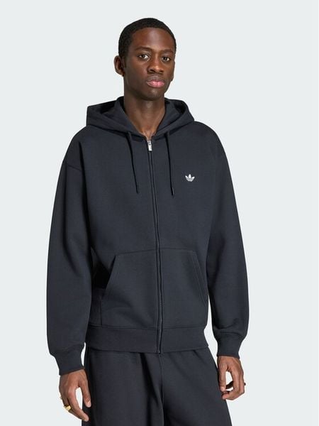Adidas Bluza Trefoil Essentials KS8941 Czarny Loose Fit. Czarne bluzy męskie Adidas, l, bez wzorów, bez kaptura. Za 259.99 zł.